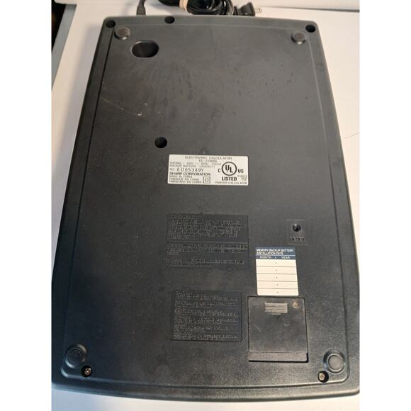 Sharp EL-2196BL Printing Calculator 12-Digit 2-Color Display Desktop Office... - Picture 6 of 6